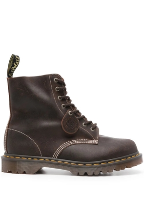 Dr. Martens 1460 Wax Commander boots - Brown