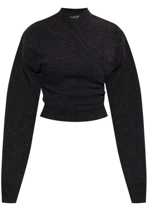 Balenciaga virgin wool sweater - Black