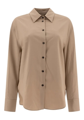 Loulou Eliana classic-collar buttoned shirt - Neutrals