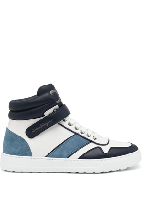 Ferragamo Glamour high-top sneakers - White