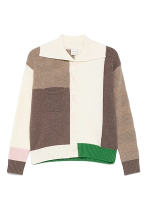 Paul Smith patchwork cardigan - Neutrals