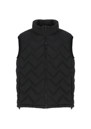 Peuterey quilted-design gilet - Black