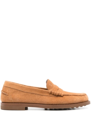 Tod's suede loafers - Brown