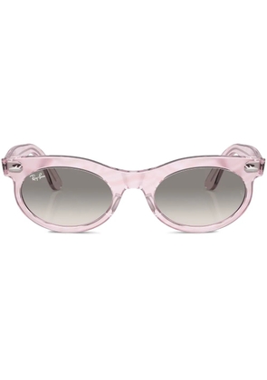 Ray-Ban Wayfarer oval-frame sunglasses - Pink