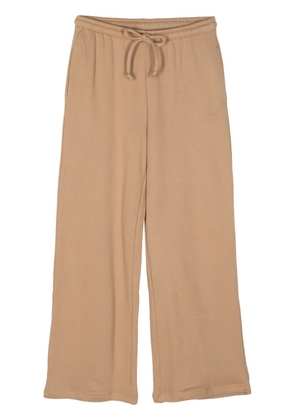 Baserange wide-leg cotton track pants - Neutrals
