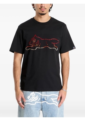 Billionaire Boys Club - Ice Cream crystal-embellishments running-dog T-shirt - Black