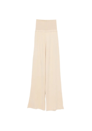 Aya Muse wide-leg trousers - Neutrals