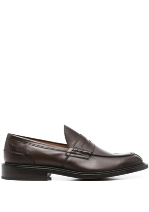 Tricker's leather loafers - Brown