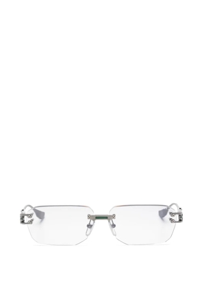 Dita Eyewear Hyperlux-3000 rimless rectangular glasses - Grey