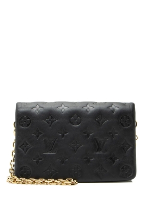 Louis Vuitton Pre-Owned Coussin Pochette Monogram lambskin cross body bag - Black