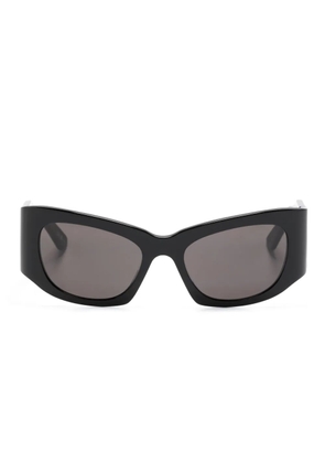 Balenciaga Eyewear rectangle-frame sunglasses - Black