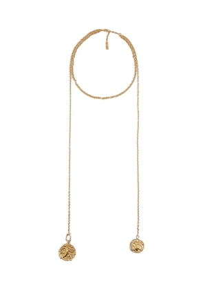 Chloé medals-embellishment necklaces - Gold