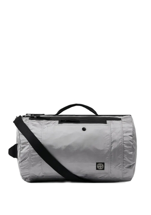 Stone Island logo patch tote bag - Grey