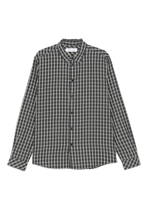 SAMSOE SAMSOE plaid shirt - Black