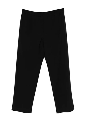 The Row Ari elasticated trousers - Black