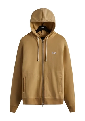 KITH zip-fastening hoodie - Brown