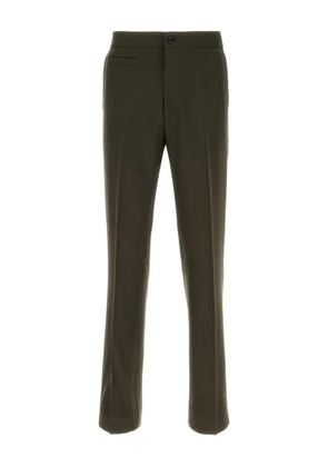 Namacheko pressed-crease trousers - Green