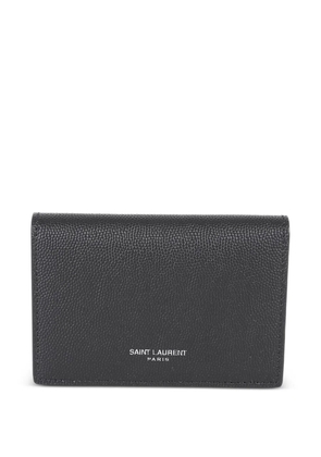 Saint Laurent leather wallet - Black