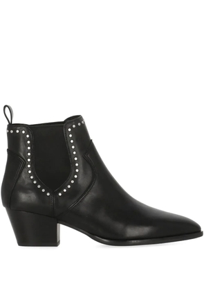 Ash Funk studded leather boots - Black