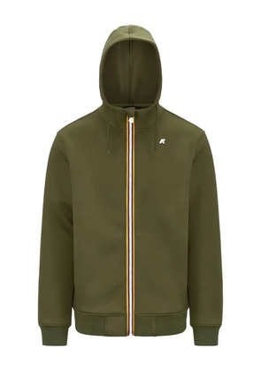 K-Way Rainer Spacer zip-up hoodie - Green