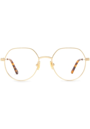 Chloé Eyewear round-frame glasses - Gold
