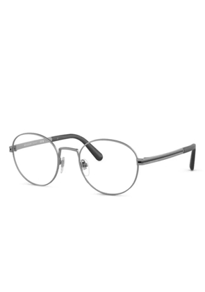 Bvlgari round-frame glasses - Silver