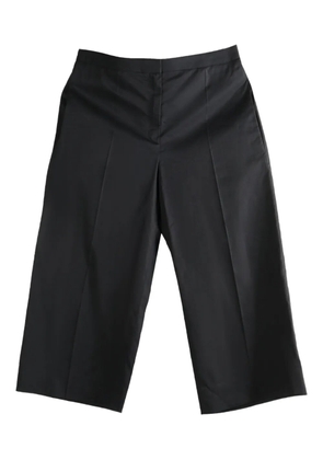 The Row cropped tailored trousers - Black