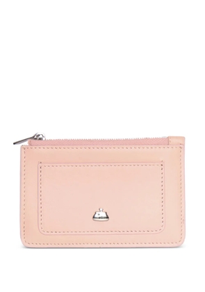 Weekend Max Mara TRAFOI leather cardholder - Pink