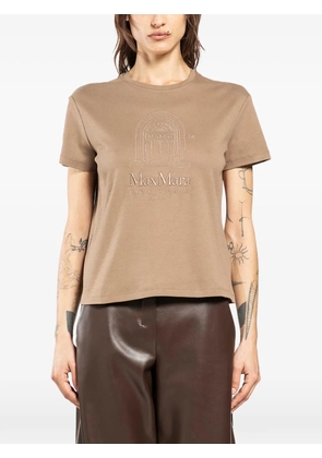 'S Max Mara bella graphic T-shirt - Brown