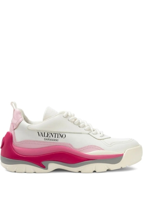 Valentino Garavani logo-detail sneakers - White