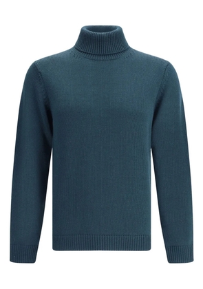 Roberto Collina turtleneck wool sweater - Blue