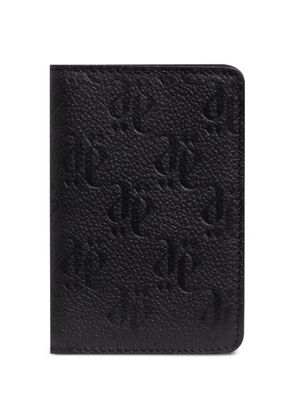 PLACE OF ËLMS grained monolink wallet - Black