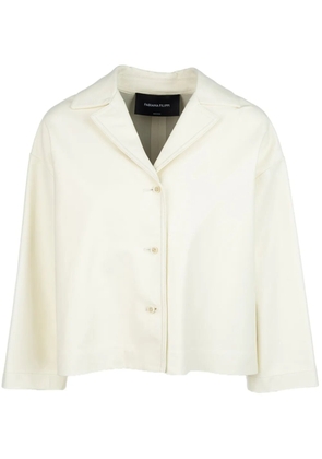 Fabiana Filippi leather jacket - White