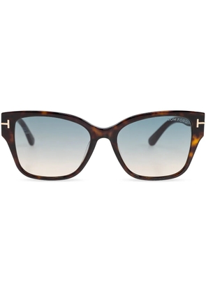 TOM FORD Eyewear Elsa sunglasses - Brown