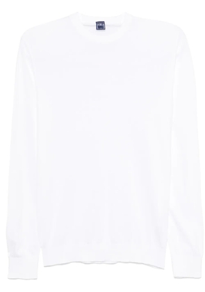 Fedeli cotton sweatshirt - White