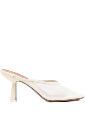 NEOUS 80mm Amalthea mules - Neutrals