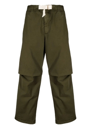 DARKPARK adjustable waist-strap trousers - Green