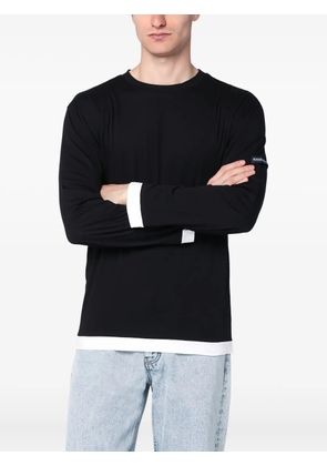 Namacheko long-sleeve layered t-shirt - Black