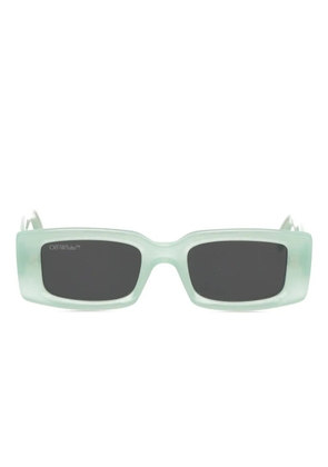 Off-White Eyewear rectangle-frame tinted sunglasses - Green