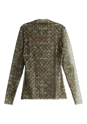 YASSMIN SALEH La Reverie Tattoo T-shirt - Brown