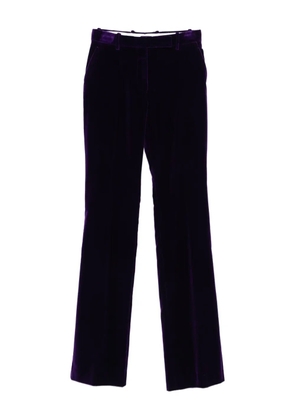 TOM FORD velvet trousers - Purple
