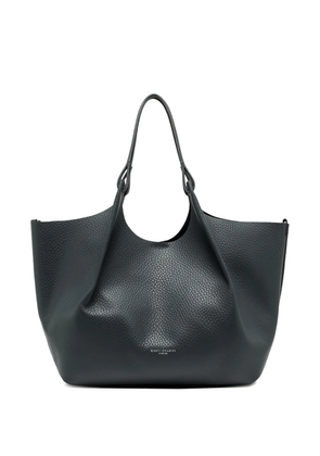GIANNI CHIARINI Dua pebbled-leather tote bag - Blue
