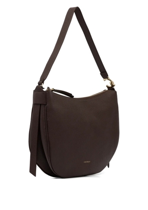 Coccinelle zip satchel cross body bag - Brown