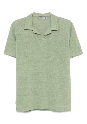 Canali linen T-shirt - Green