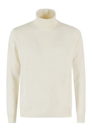 Roberto Collina turtleneck merino sweater - Neutrals