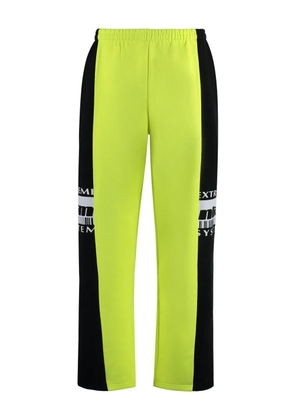 VETEMENTS cotton track pants - Yellow