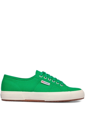 Superga lace-up flat shoes - Green