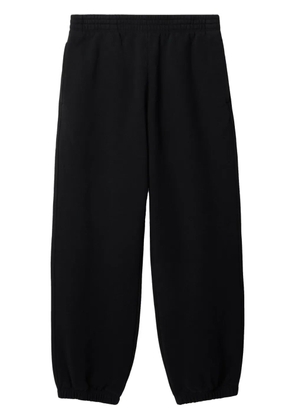 Burberry cotton track pants - Black
