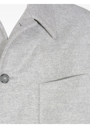 Hevo long-sleeved shirt jacket - Grey