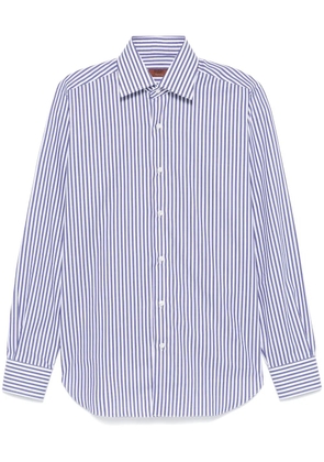 Barba striped shirt - Blue